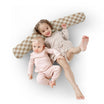 Toki Kids Checker Toffee Support Pillow