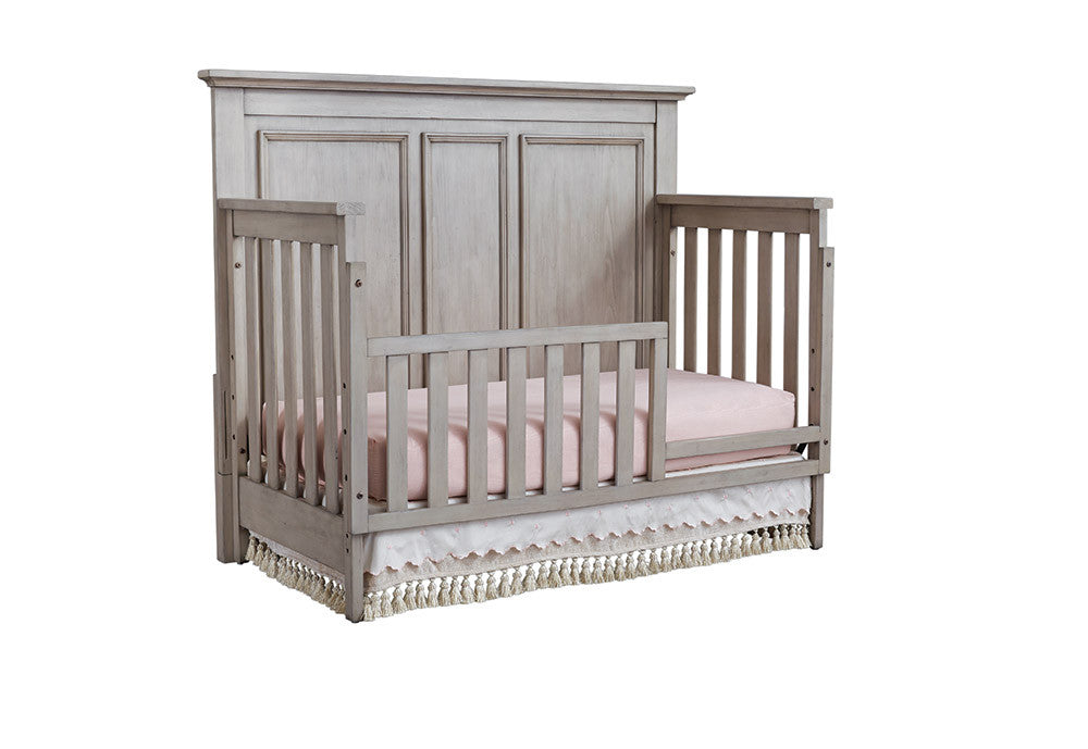 Oxford Kenilworth Collection 4 in 1 Convertible Crib in Stone Wash- Bambi Baby