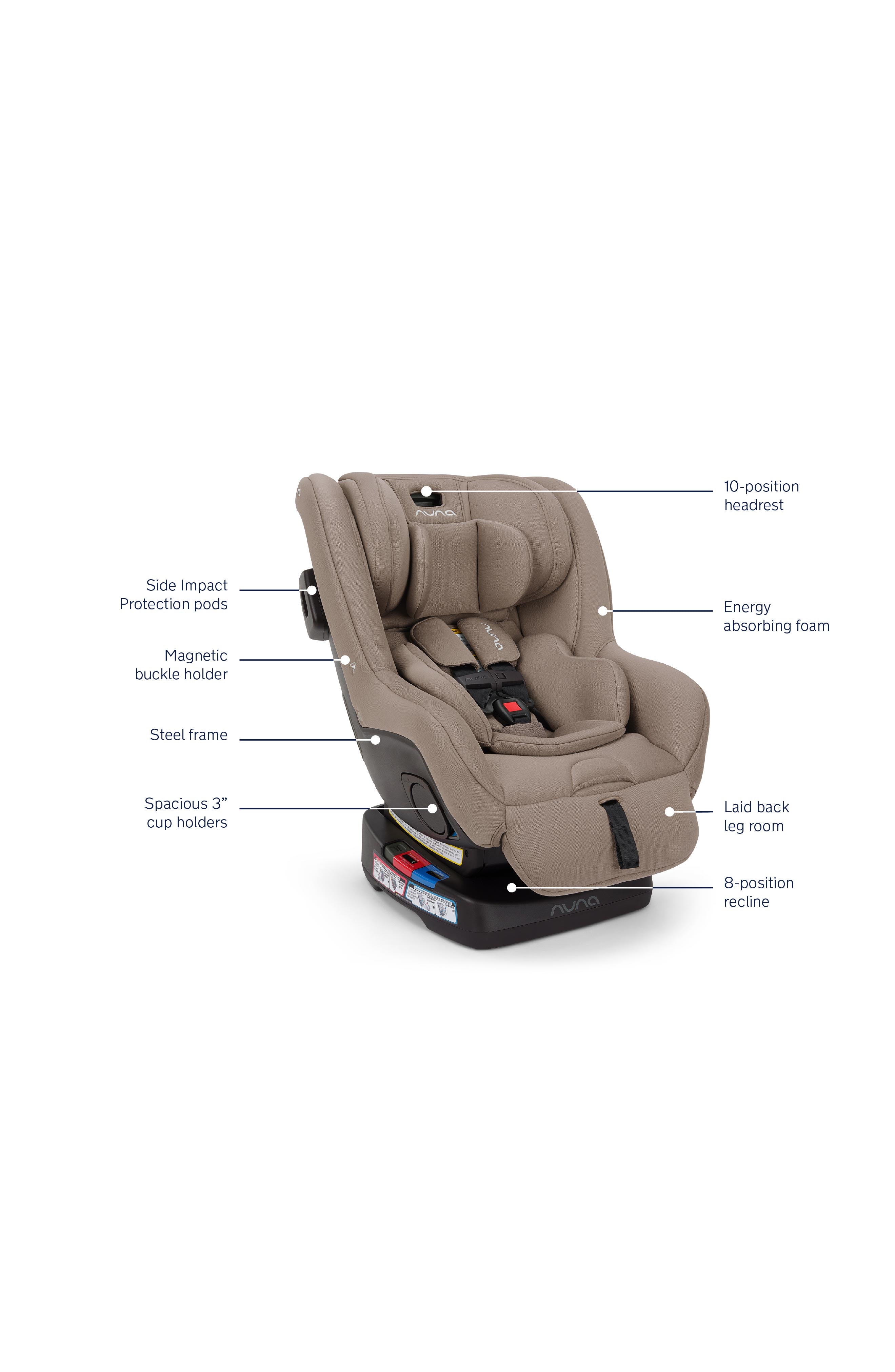 Nuna RAVA Next Convertible Car Seat | Bambi Baby