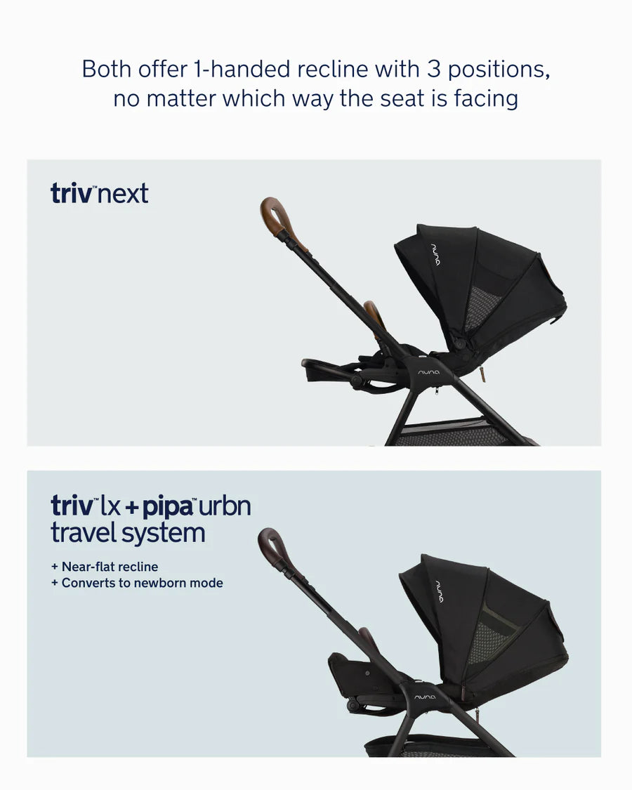 Nuna Pipa urbn + TRIV LX Travel System- Bambi Baby