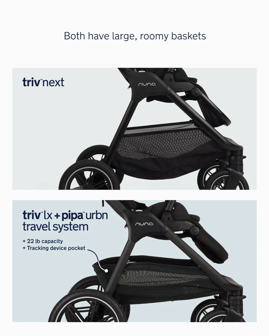 Nuna Pipa urbn + TRIV LX Travel System- Bambi Baby