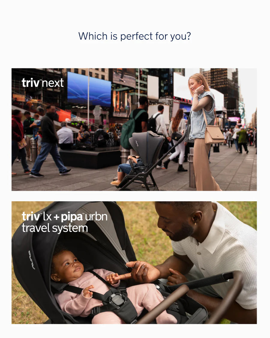 Nuna Pipa urbn + TRIV LX Travel System- Bambi Baby