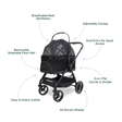 Wonderfold Buddy Pet Stroller - Bambi Baby