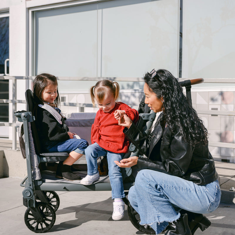 WonderFold L2 Double Stroller Wagon- Bambi Baby