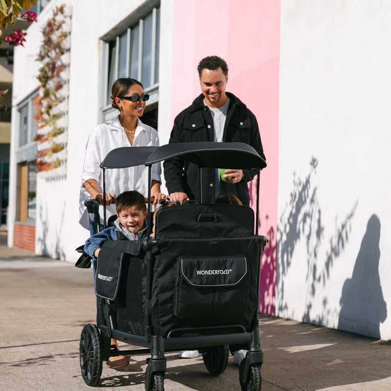 WonderFold L4 Quad Stroller Wagon – Bambi Baby