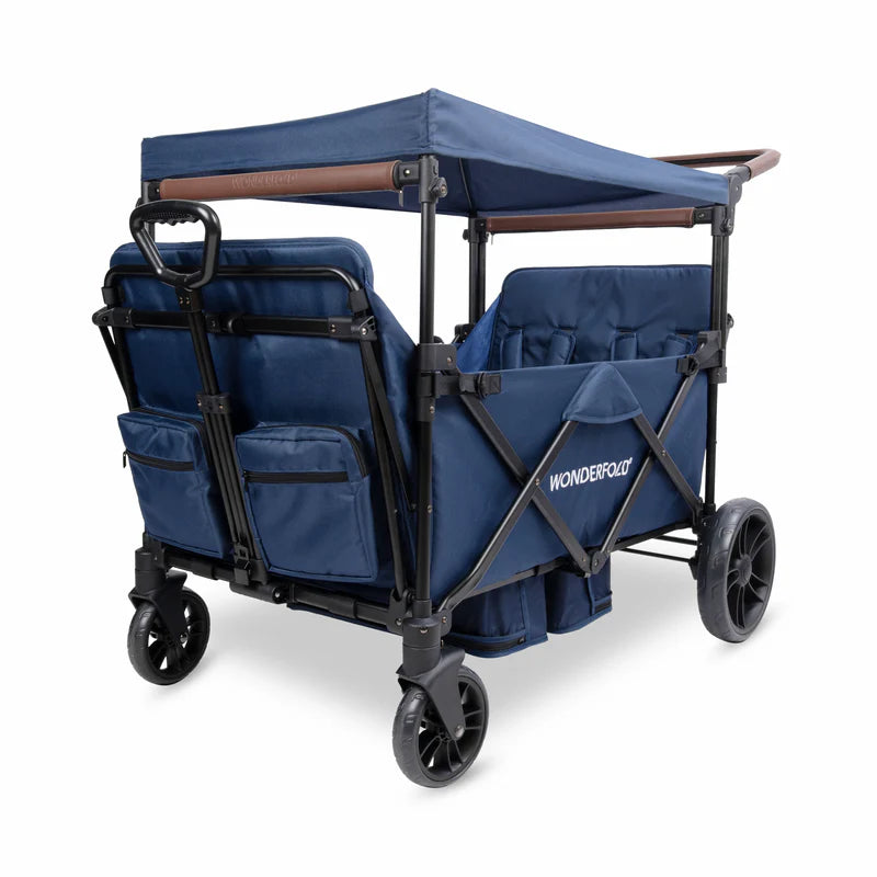 WonderFold X4R Rev Stroller Wagon,Navy