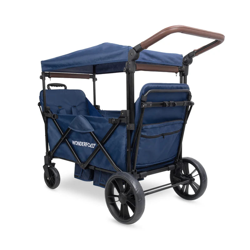 wagon foldable stroller WonderFold X2R Rev Stroller Wagon,Navy