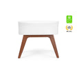 Delta Children Aero Bassinet - White (100) - Bambi Baby
