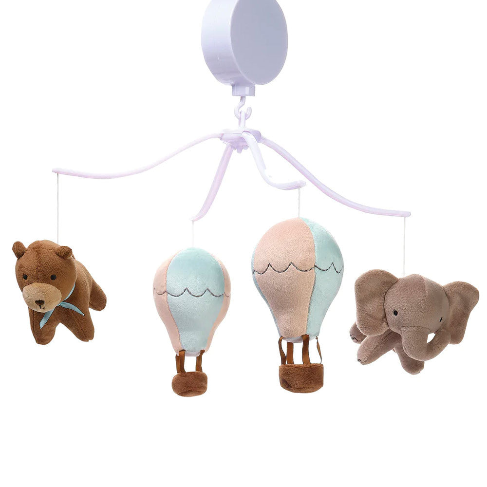 Bedtime Originals Up Up and Away Musical Mobile - Plays 20 minutes- Bambi Baby