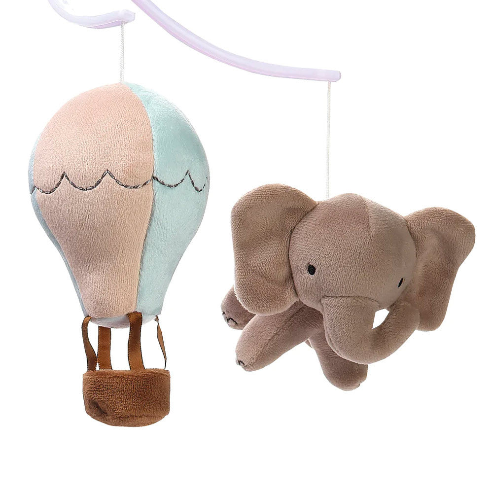 Bedtime Originals Up Up and Away Musical Mobile - Plays 20 minutes- Bambi Baby