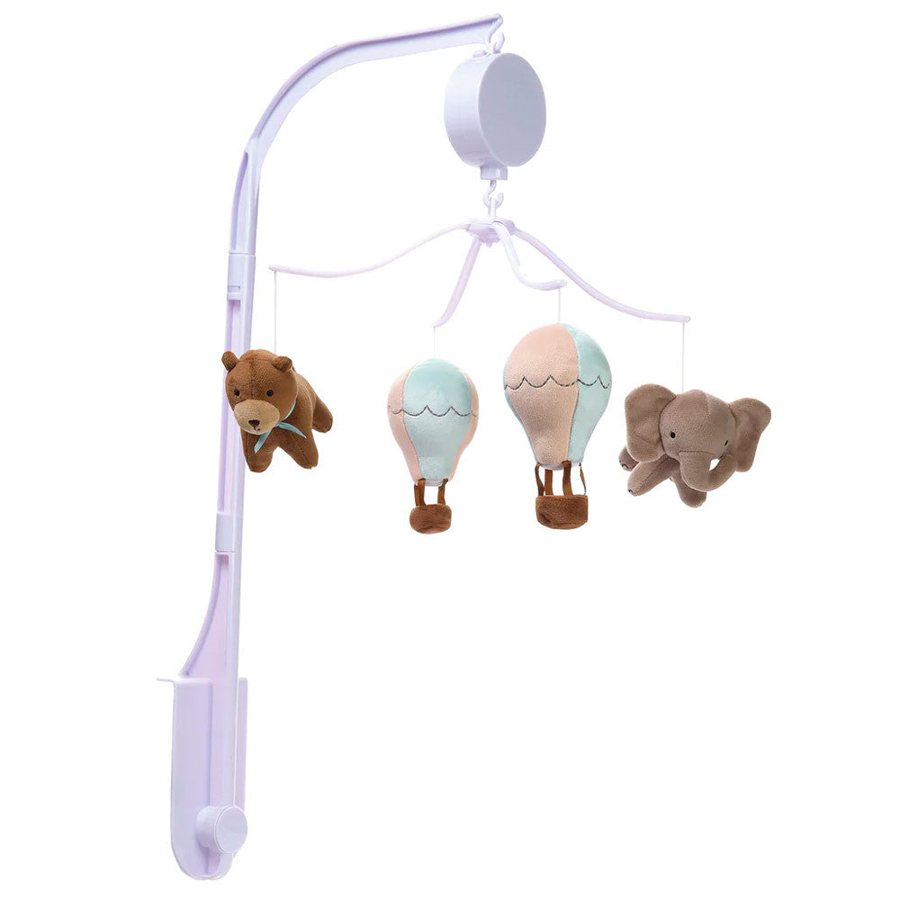 Bedtime Originals Up Up and Away Musical Mobile - Plays 20 minutes- Bambi Baby