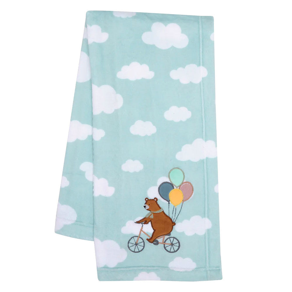 Bedtime Originals Up Up and Away Blanket- Bambi Baby