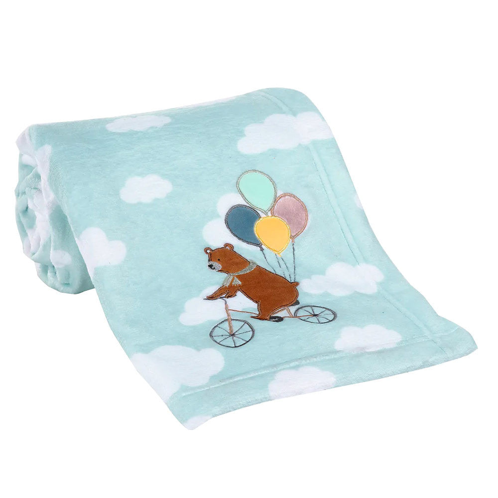Bedtime Originals Up Up and Away Blanket- Bambi Baby
