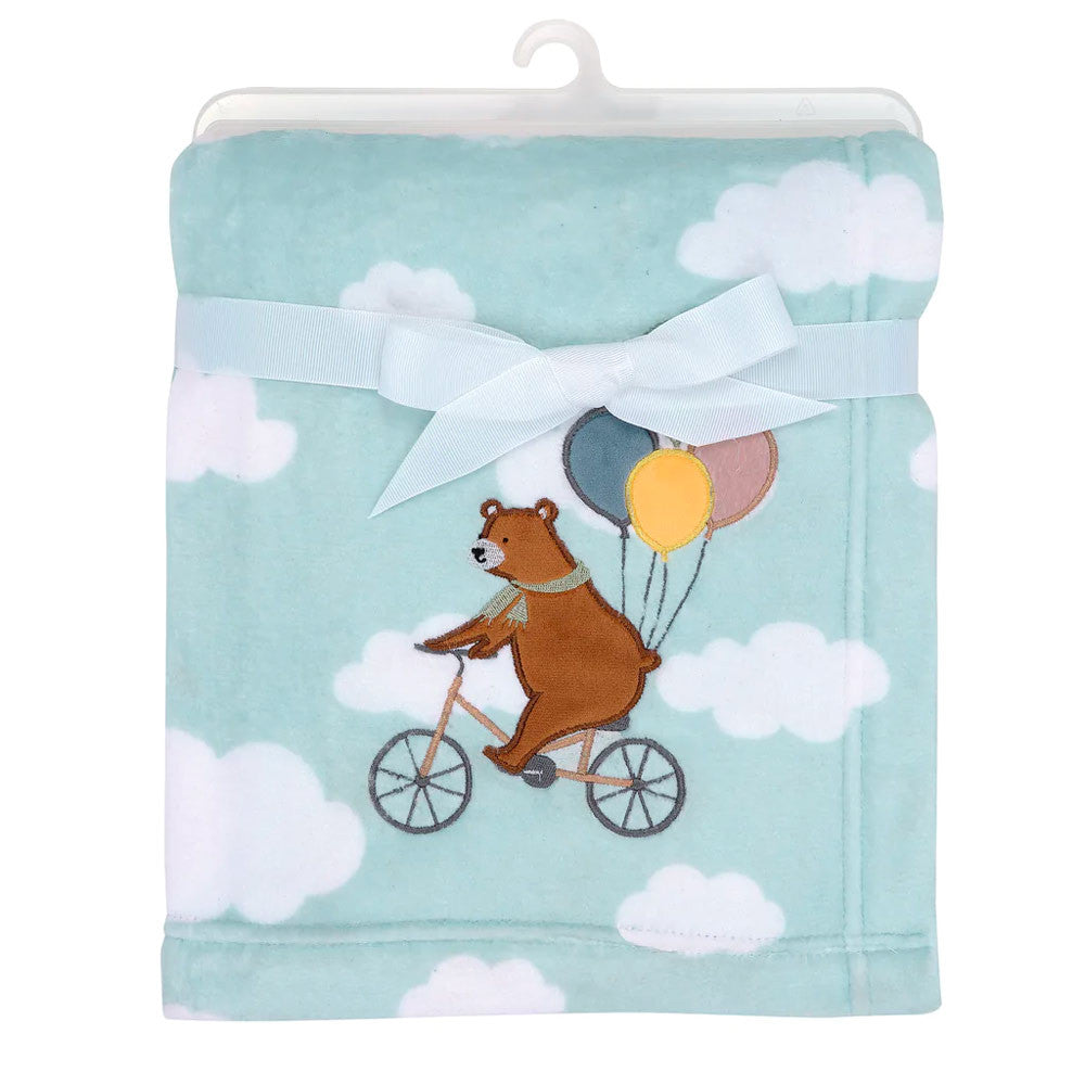 Bedtime Originals Up Up and Away Blanket- Bambi Baby