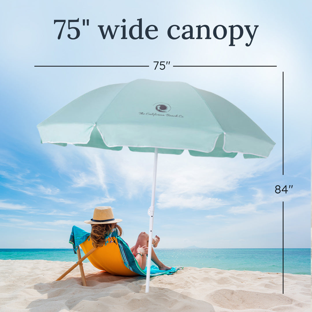 The California Beach Co. Pop 'N Go® Beach Umbrella- Bambi Baby