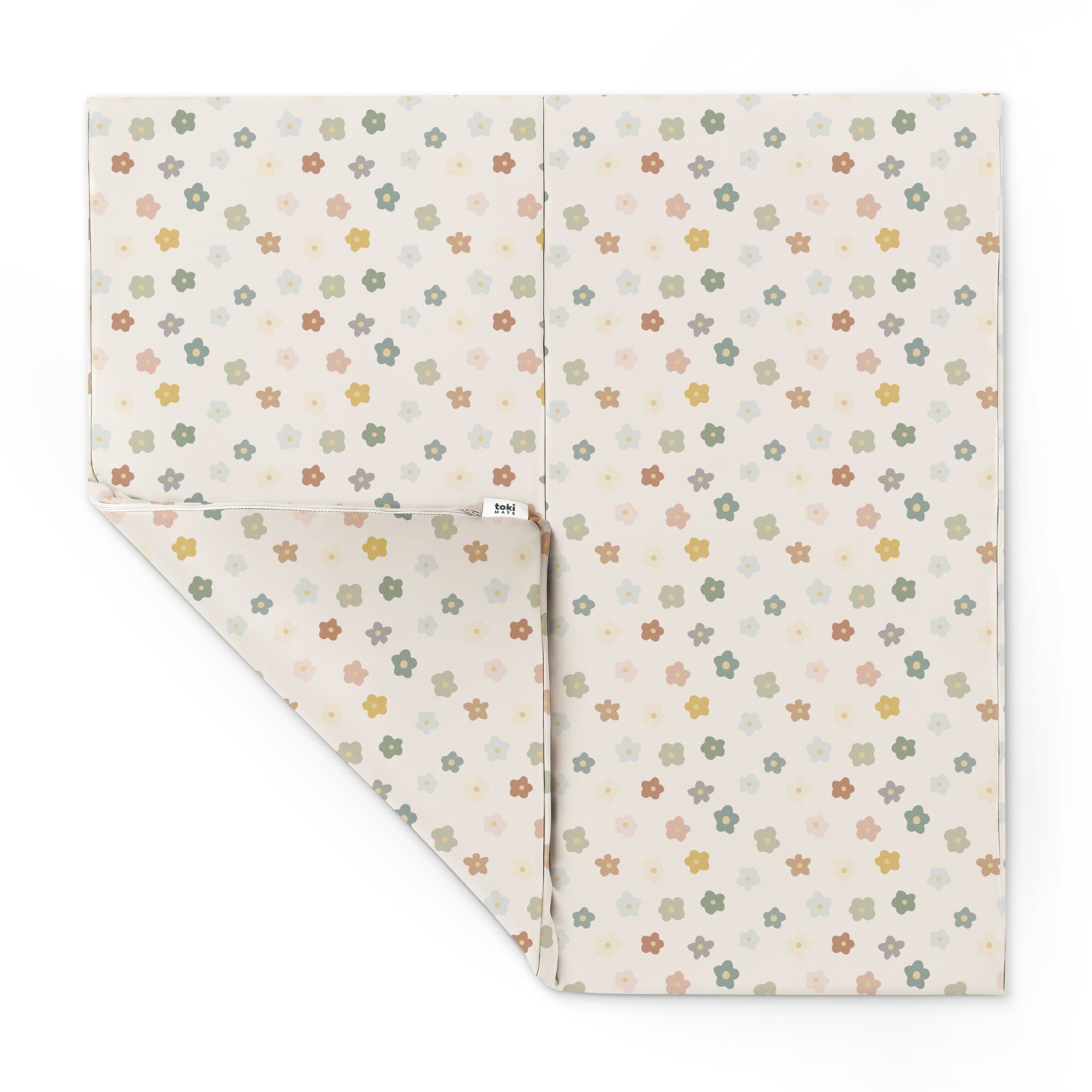 Toki Kids Playful Posies Vegan Leather Mat- Bambi Baby