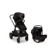 Nuna DEMI Next TS + PIPA Aire RX Travel System - Caviar/Chocolate