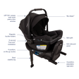 Nuna PIPA Aire RX Infant Car Seat with RELX base - Bambi Baby
