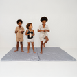 Toki Kids Terrazzo Slate Organic Cotton Mat - Bambi Baby