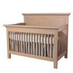 Pali Varese Convertible Crib - Straight leg With Wood Panel 3 Squares