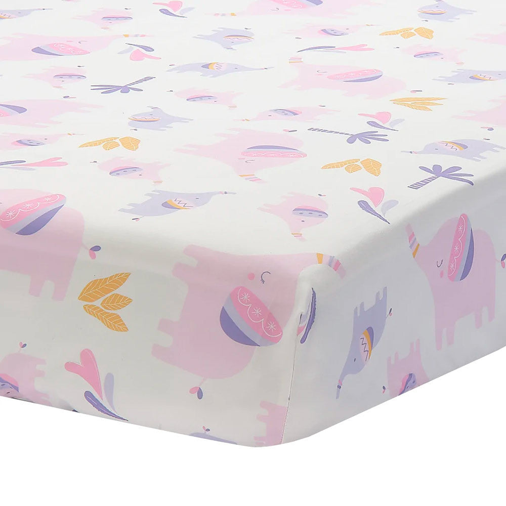 Bedtime Originals Elephant Dreams 3-Piece Bedding Set- Bambi Baby
