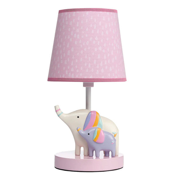 Bedtime Originals Elephant Dreams Lamp w/Shade & Bulb- Bambi Baby