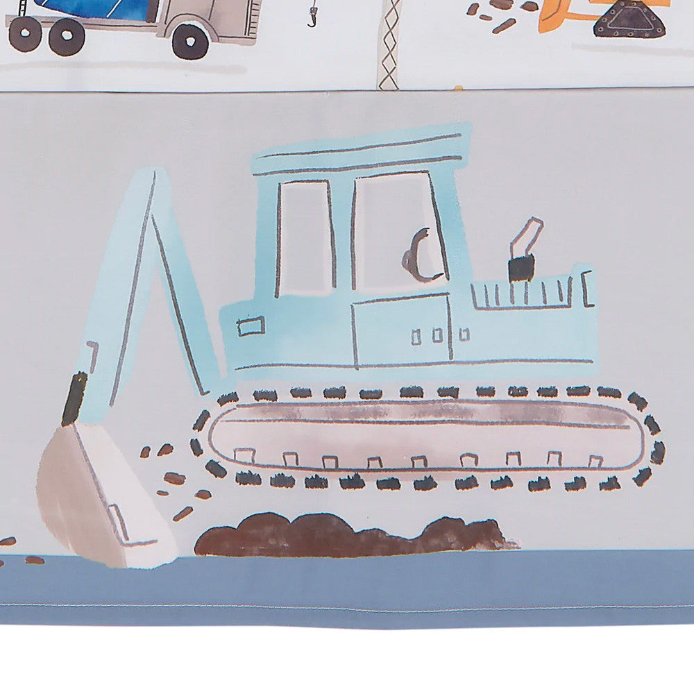 Conjunto de cama de 3 peças Bedtime Originals Construction Zone- Bambi Baby