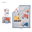 Bedtime Originals Construction Zone 3-Piece Bedding Set - Bambi Baby