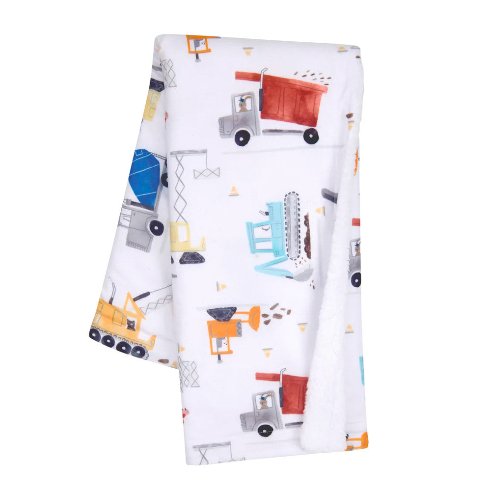 Bedtime Originals Construction Zone Blanket- Bambi Baby