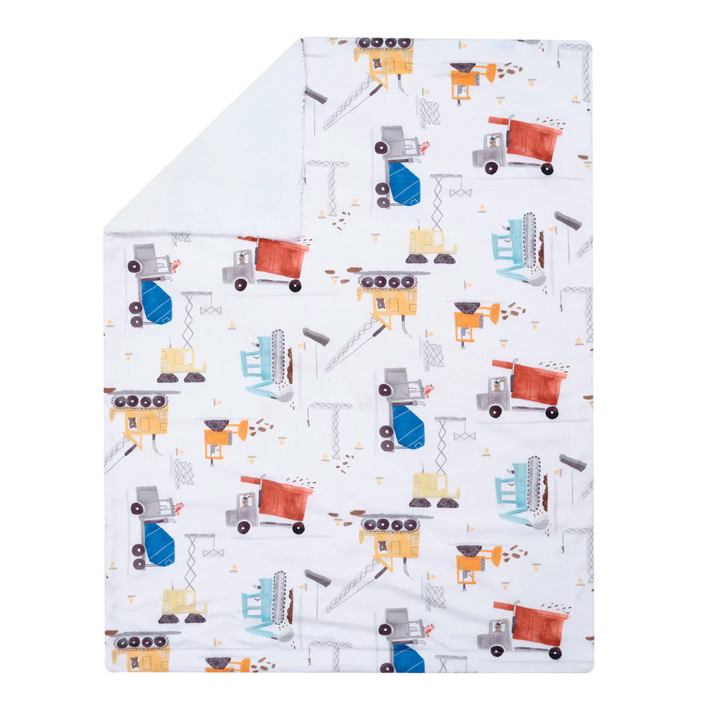 Bedtime Originals Construction Zone Blanket- Bambi Baby
