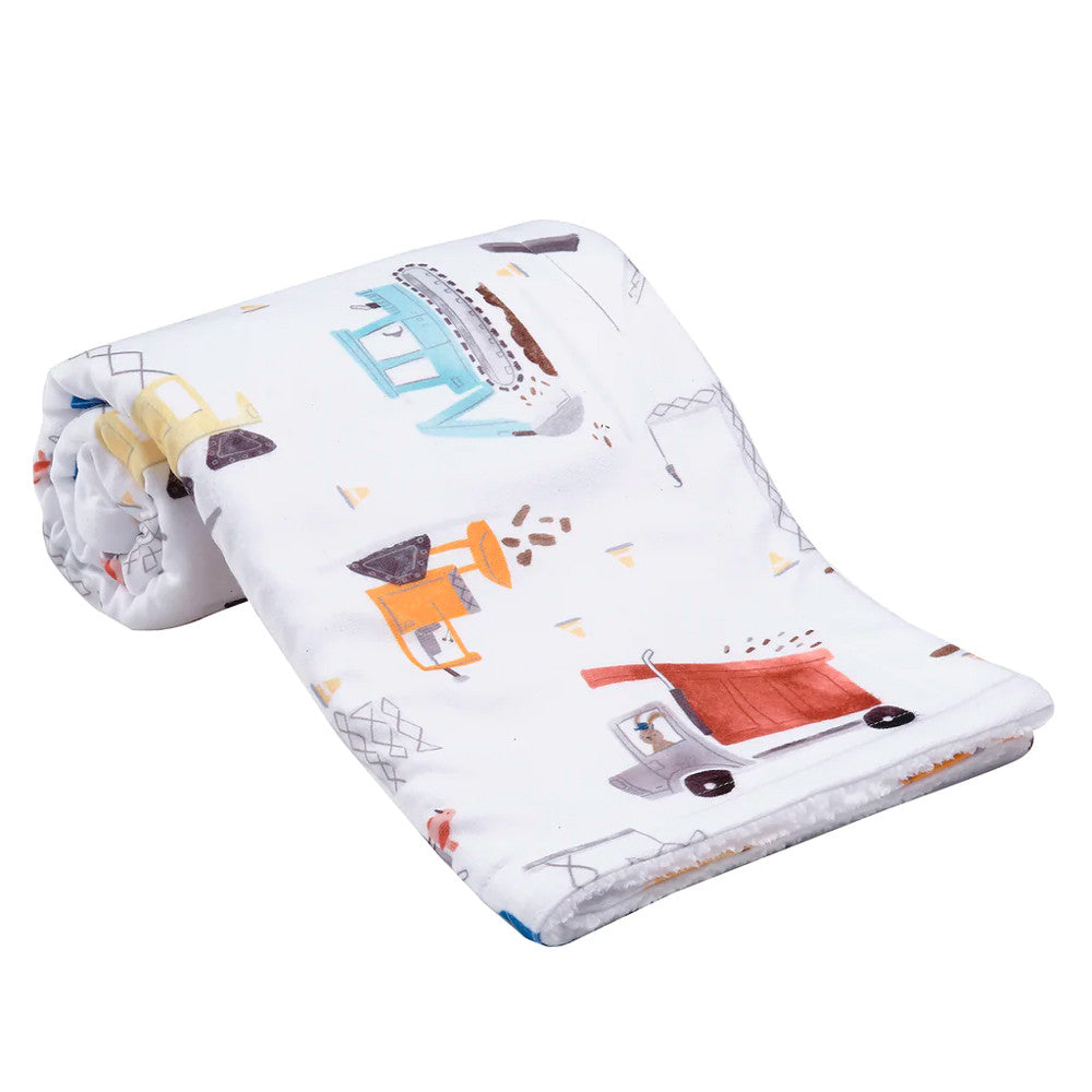 Bedtime Originals Construction Zone Blanket- Bambi Baby