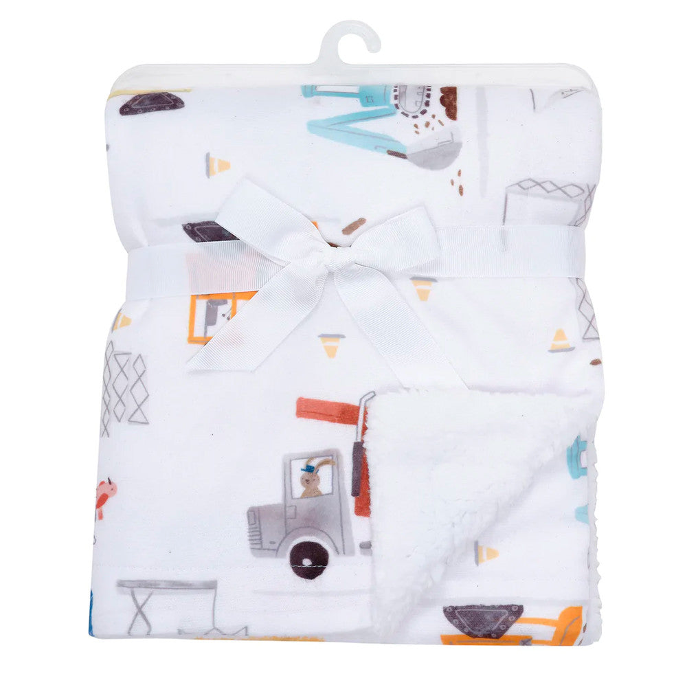 Bedtime Originals Construction Zone Blanket- Bambi Baby