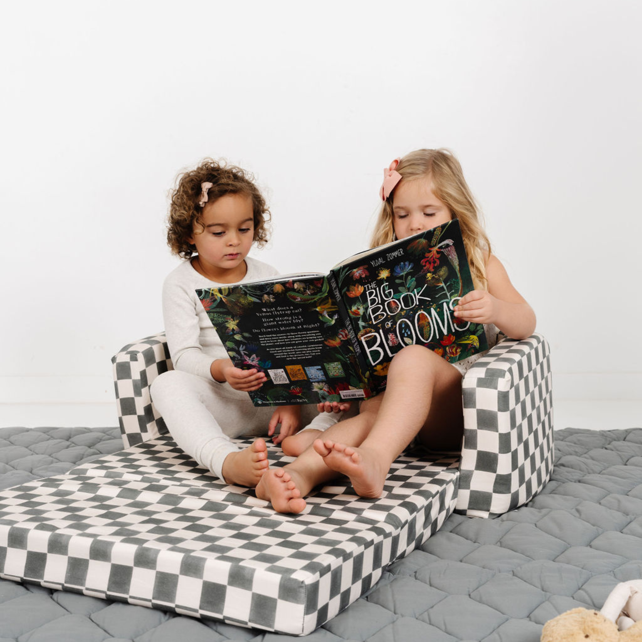 Toki Kids Checker Pepper Play Couch- Bambi Baby