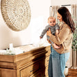 appleseed Rowan Changer Topper - Bambi Baby