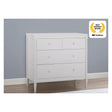 Delta Children Saint 4 Drawer Dresser With Changing Top - Bambi Baby