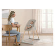 Delta Children Duet 2-In-1 High Chair And Infant Seat - Taupe (2421) - Bambi Baby