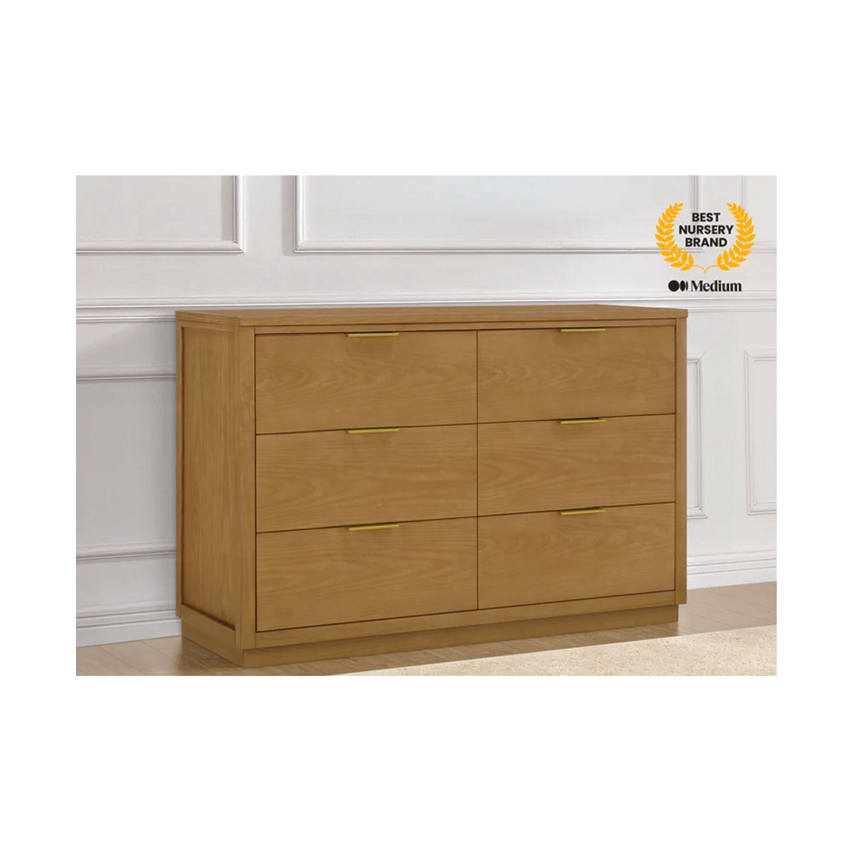 Delta Children Forever- Classic 6 Drawer Dresser - Assembled- Bambi Baby
