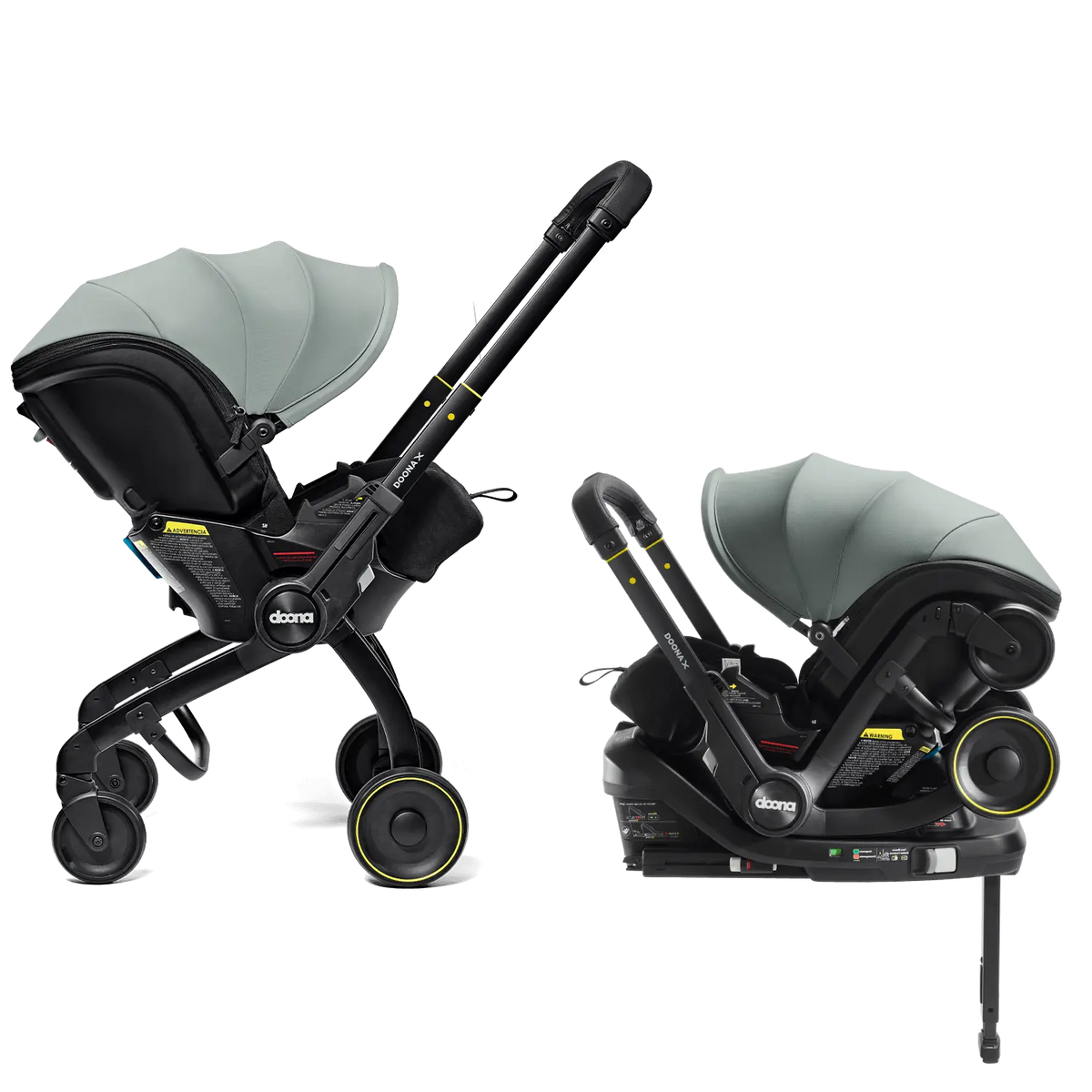 Doona X Infant Car Seat + Latch Base & Stroller - Bambi Baby