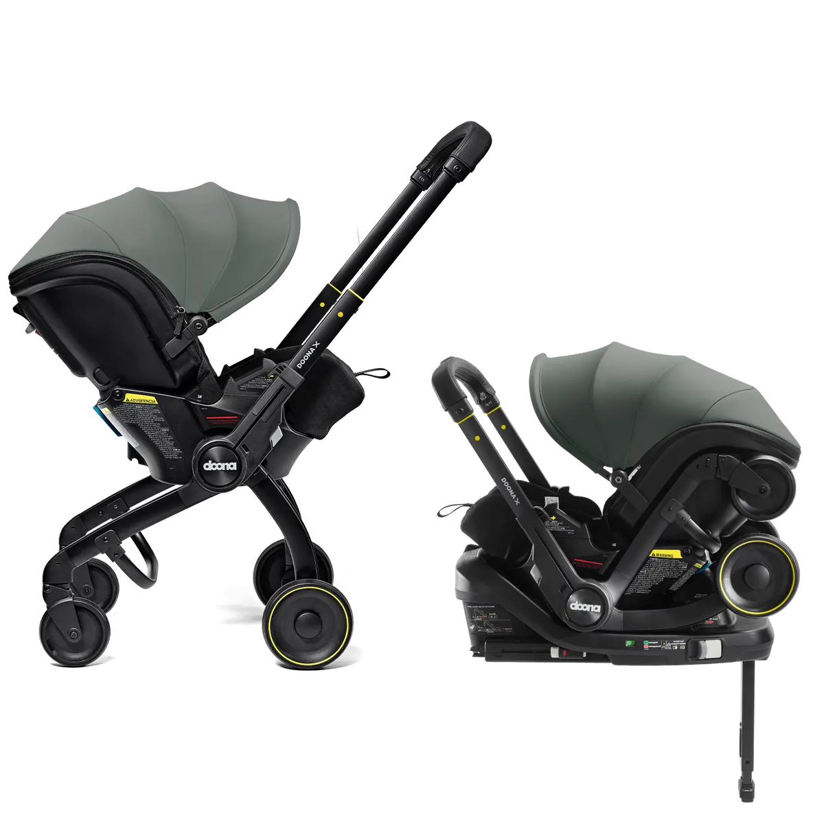 Doona X Infant Car Seat + Latch Base & Stroller- Bambi Baby
