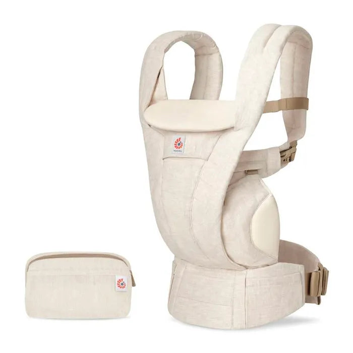 Ergobaby Omni Deluxe Linen Baby Carrier - Natural Linen- Bambi Baby