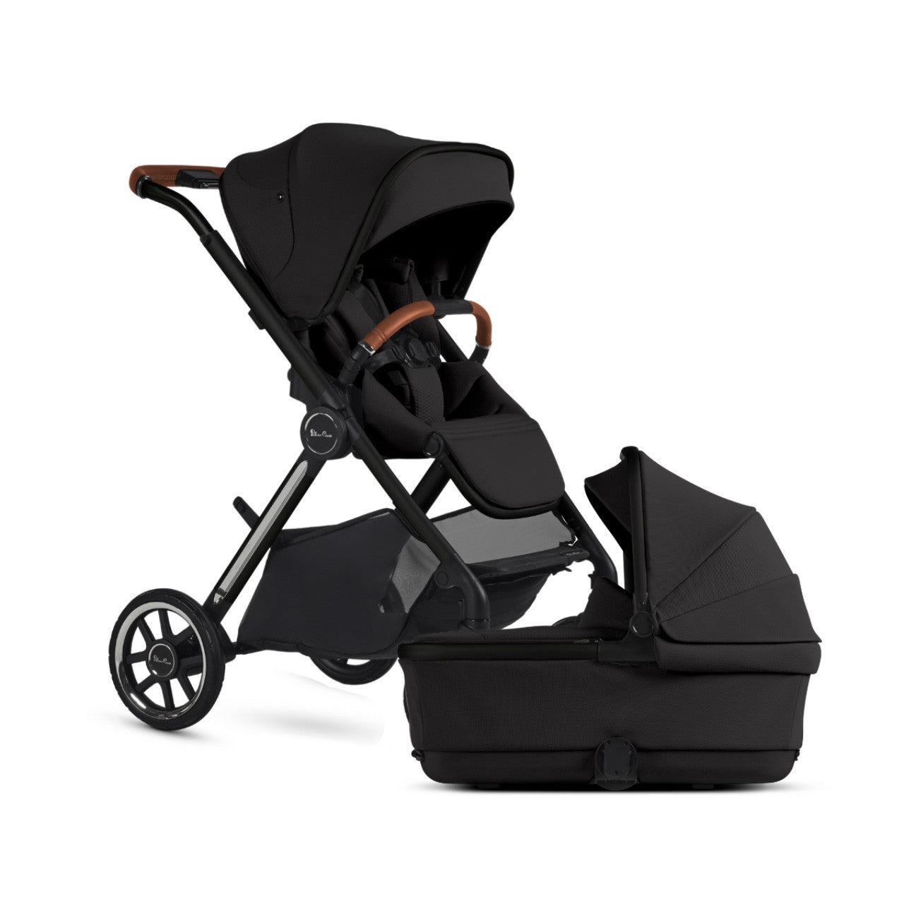 Silver Cross Reef 2 Stroller + Folding Bassinet- Bambi Baby