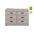 Delta Children Simmons Asher 6 Drawer Dresser With Changing Top - Bambi Baby