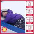 Onekid Car Seat Coat | The Road Coat Arctic - Purple - Bambi Baby