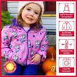 Onekid Car Seat Coat | The Road Coat Transition - Unicorn Print - Bambi Baby