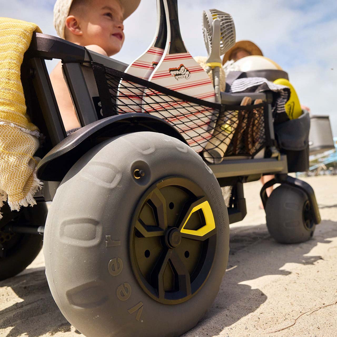 Veer Cruiser Beach Wheel Kit (Set of 4)- Bambi Baby