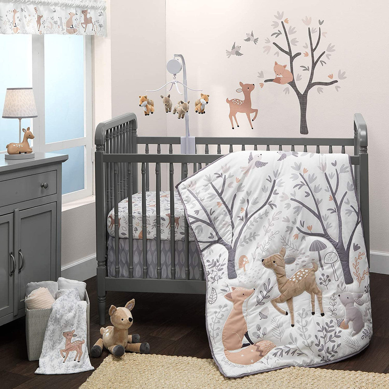 Bedtime Originals Deer Park Window Valance- Bambi Baby