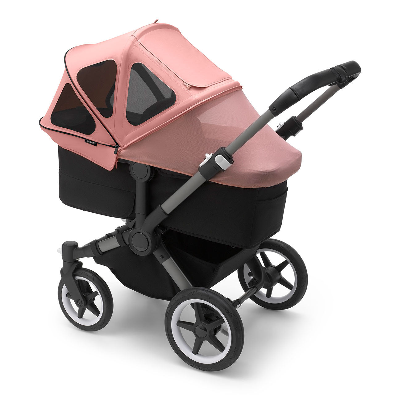 Bugaboo Donkey Breezy Sun Canopy Morning Pink- Bambi Baby