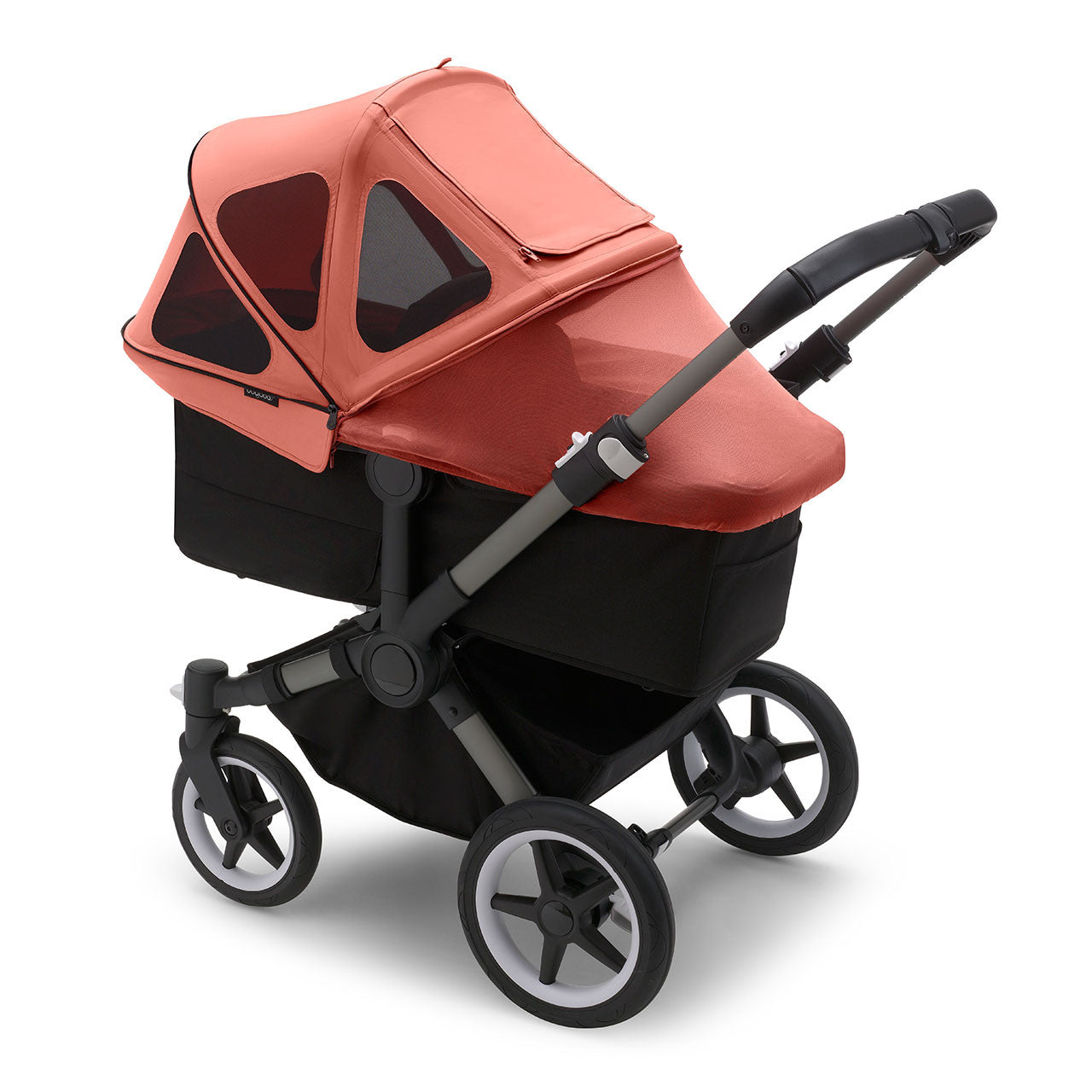 Bugaboo Donkey Breezy Sun Canopy Sunrise Red- Bambi Baby