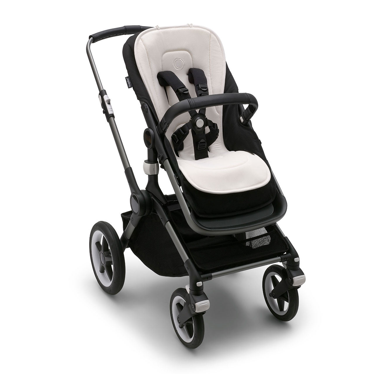 Bugaboo Dual Comfort Seat Liner Fresh White- Bambi Baby