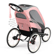 CYBEX Zeno Jogging Stroller Seat Pack - Silver Pink - Bambi Baby